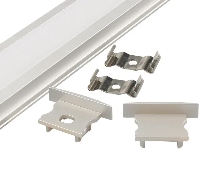 End Cap 1716 Recessed/ Pair