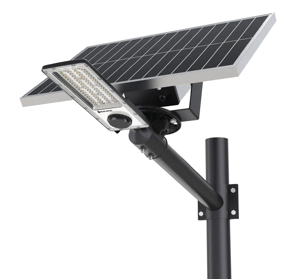 SUMMIT Solar Street 300W 4000K Type II Mos Black