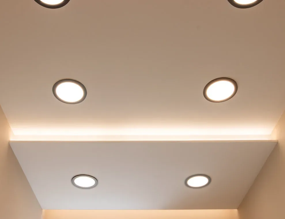 35/32/30/28W Sauron 3CCT 3/4/6000K Adjustable Wattage LED Round Downlight, view 2