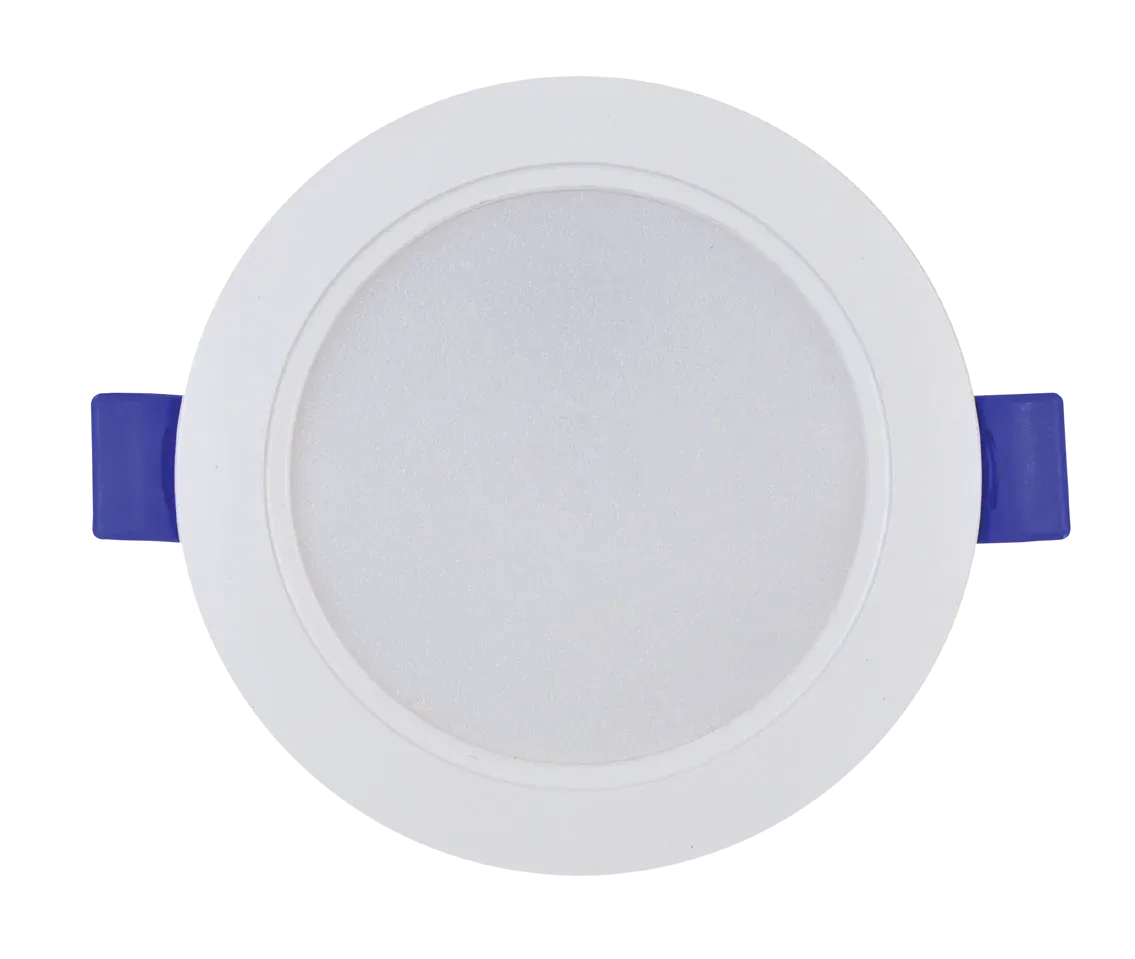 24W Luka 3CCT Backlit Recessed Round Panel White