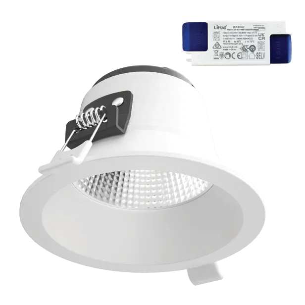 Legend 20W 3CCT IP44 Rec Round Downlight, view 4