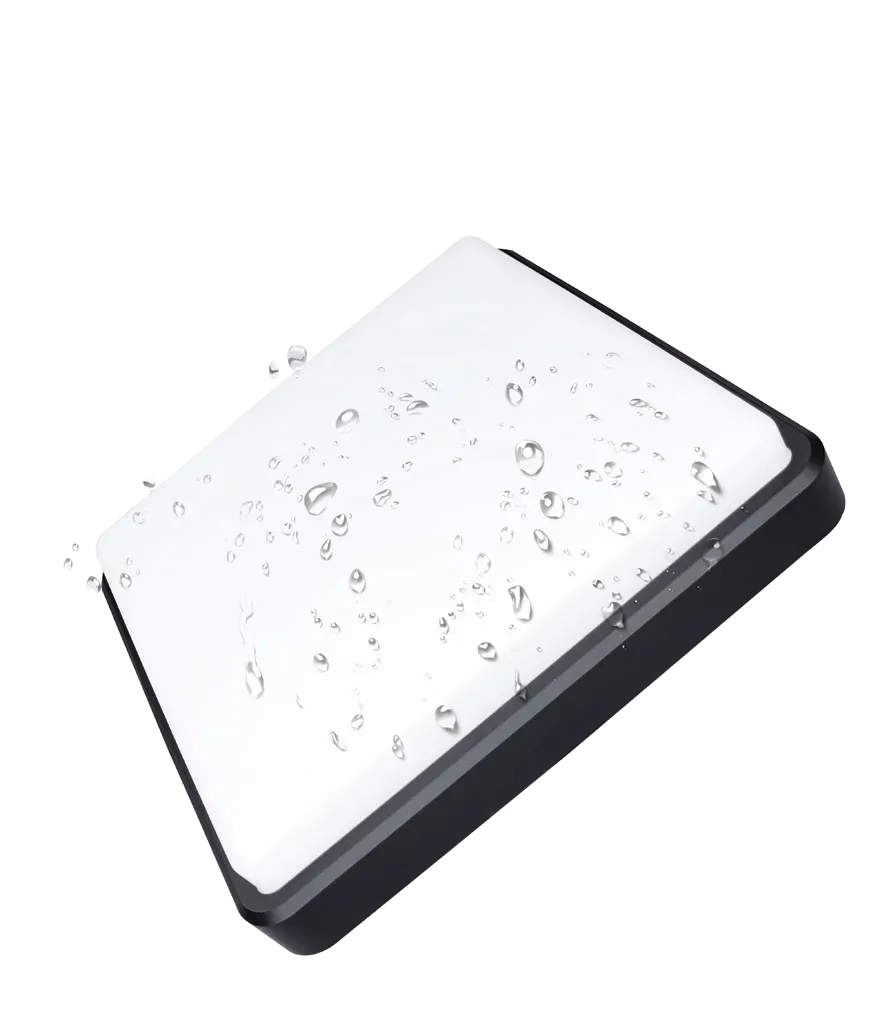 3CCT Hero IP65 LED Bulkhead Square White, view 2
