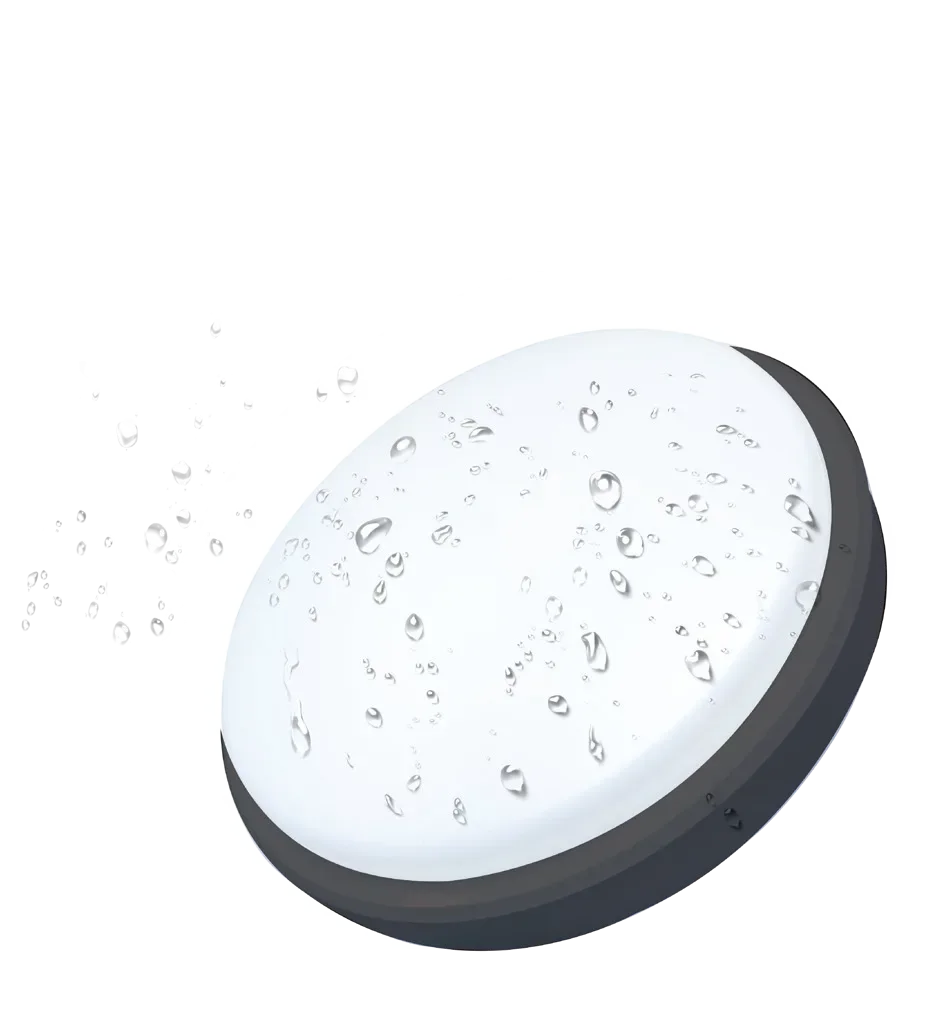 3CCT Hero IP65 LED Bulkhead Square Black&White