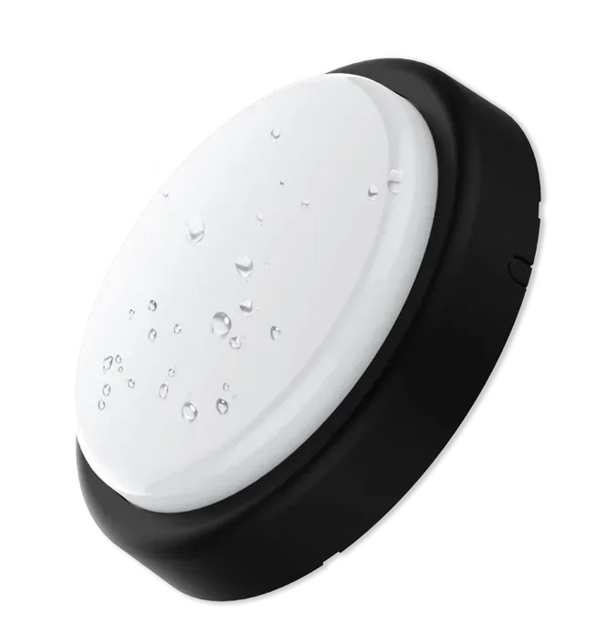 Sidekick IP65 PC Round Bulkhead 8/12/18 3CCT-Black