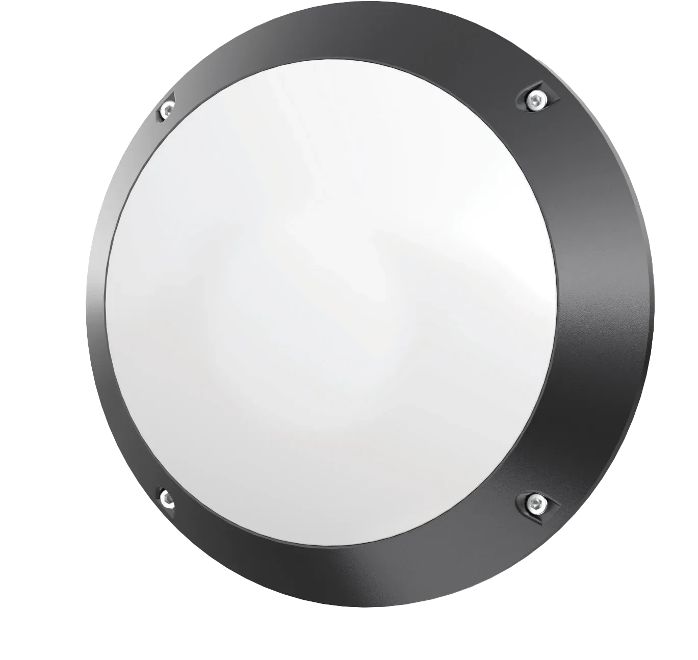 12/16/18W BUNKER IP65 4CCT Alu 280 Bulkhead White Square