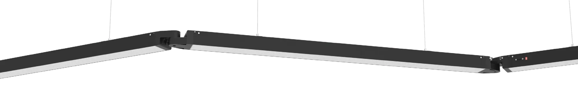 Soniq 3CCT 3 Wattage in one 60/80100W Linkable 8ft Linear Light Black