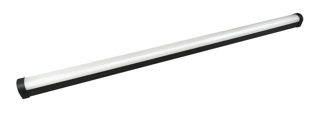 Oarca 3CCT 60W IP33 Linkable Batten 5ft White, view 2