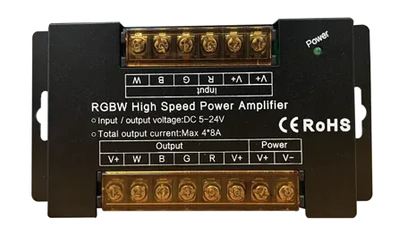 RGBW Amplifier 24V, max 500W, view 2
