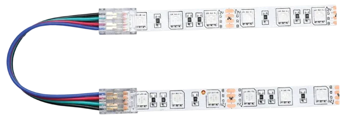 FAST 2-Way Connector with 10cm cable, 10mm RGB SMD