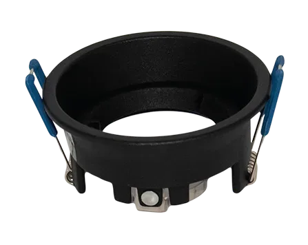 GU10 CNC Aluminium Fixture Black Slim Anti-Glare