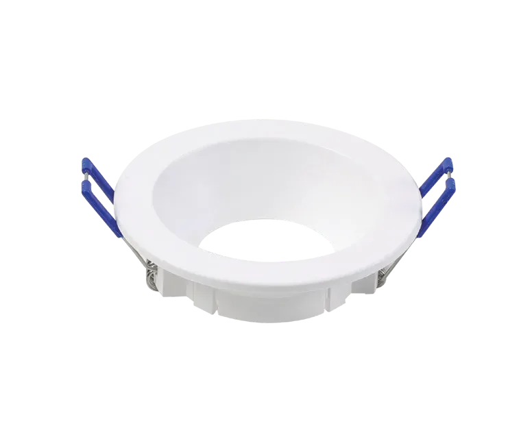 PC Coastal GU10 Fixture White Round Fixed