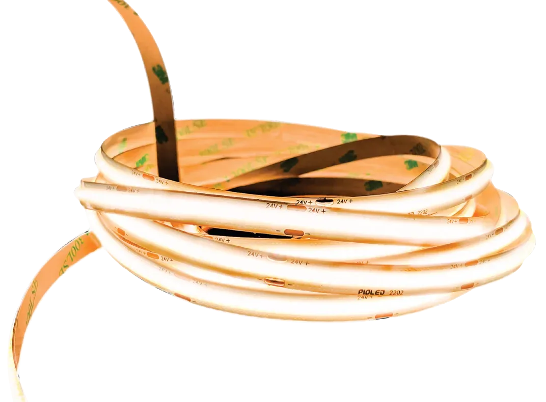 10W 24V COB IP20 Strip 3000K - 5M 480 LED/M