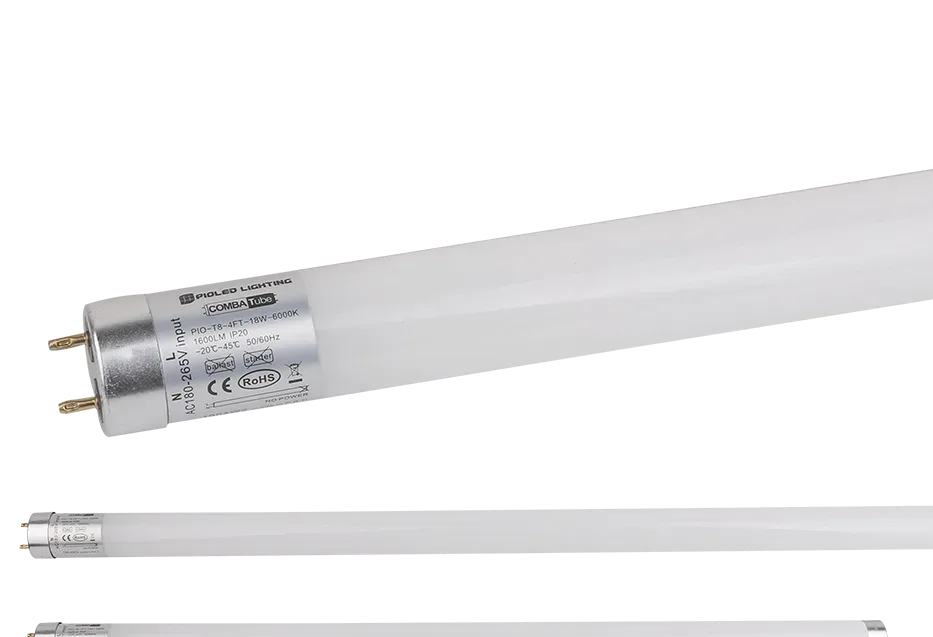 24W T8 Combat Glass Tube 5ft 3000K
