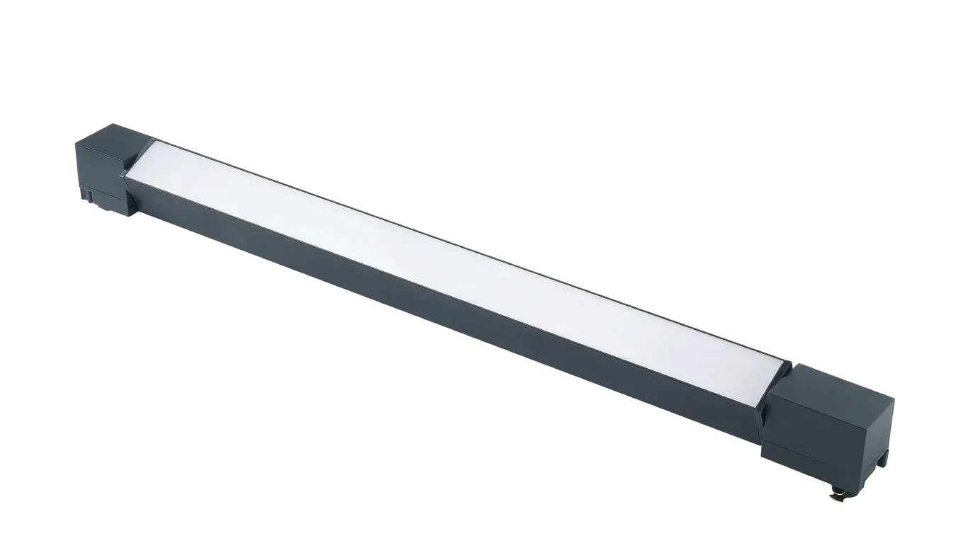 4ft LEDA 40W 3Wire Track Tilt Linear 3CCT Black