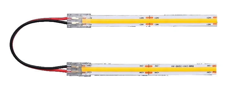 FAST Connector 10cm tails to RGB strip, 10mm (4-pin)