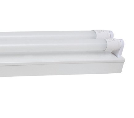 4FT T8 Open Channel wired for 2x18W LED G13, view 4