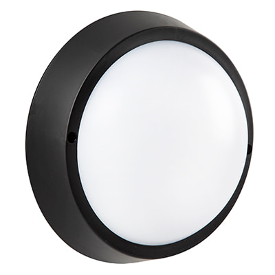 Bulkhead Round Black LED 10W 4000K