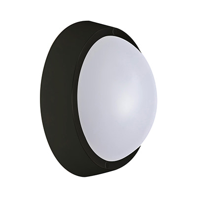 Bulkhead Round Black LED 25W 4000K