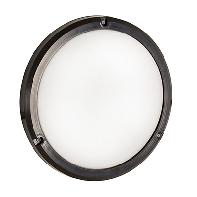 Bulkhead Eco Black Opal E27 15W
