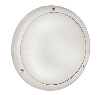 Bulkhead Eco White Opal E27 15W, view 4