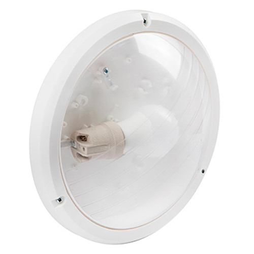 Bulkhead Eco White Clear LED 6W