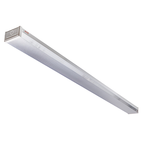 5FT Double Closed Channel Prismatic LED Ready T8 Empty Body