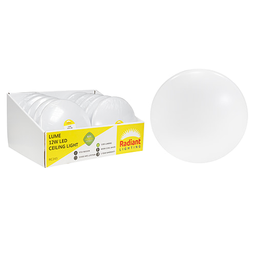 GSD Ceiling Light Lume LED 12W (Sell in PDQ of 10 only)