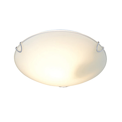 Frost Ceiling Light Chrome E27 1x60W