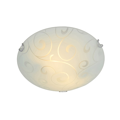Stem Ceiling Light Chrome E27 3x60W