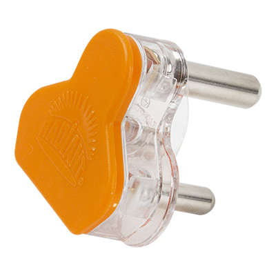 Plug Top 16Amp 3Pin ( Radi Plug) Orange