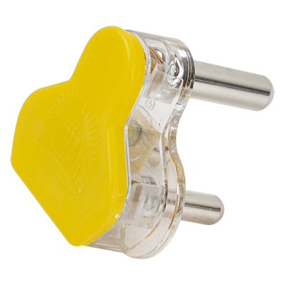 Plug Top 16Amp 3Pin ( Radi Plug) Yellow