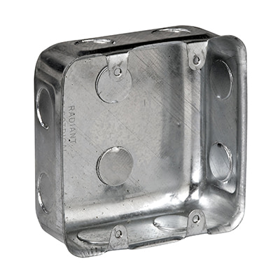 Wall Box 100x100mm Galvanized
