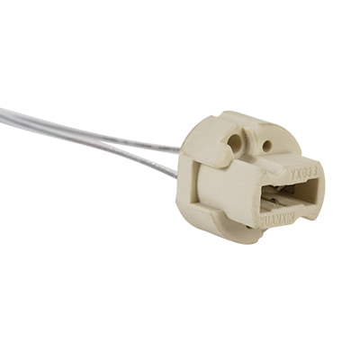 Lampholder G9 Ceramic with PTFE 150mm Lead