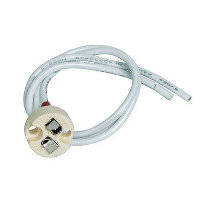 Lampholder Ceramic MR16 250mm Lead 12V