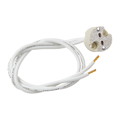 Lampholder Ceramic MR16 300mm Lead 12V