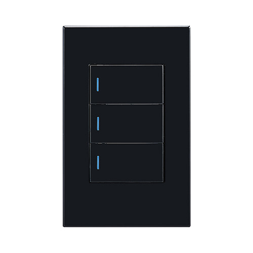 Horizon Modern 3L2W Switch Black