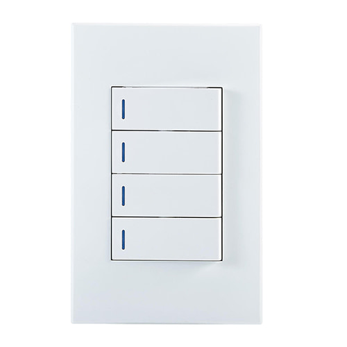 Horizon Modern 4L1W Switch White