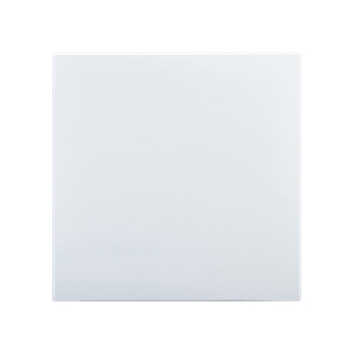 Horizon Modern Blank Plate 4x4 White