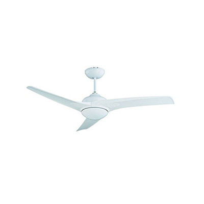Mach One Ceiling Fan Light & Remote White Motor Power 75W