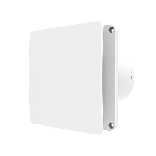 Extractor Square Wall Fan White 5W DC Motor 4