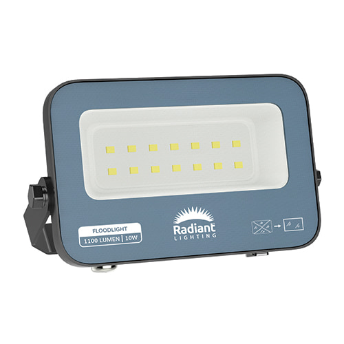 LED 10W Trade Floodlight Grey 6500K