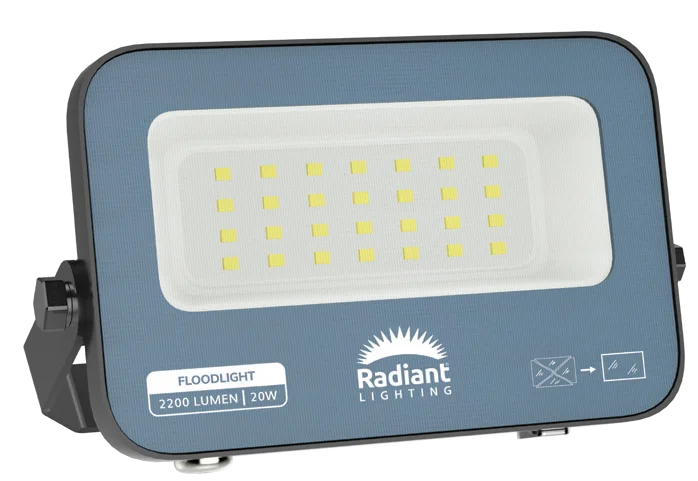 LED 20W Trade Floodlight Grey 6500K, view 4