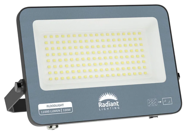 LED 100W Trade Floodlight Grey 6500K, view 4