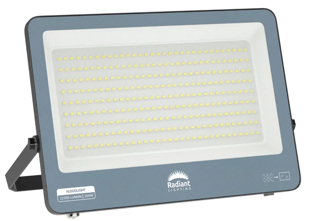 LED 200W Trade Floodlight Grey 6500K, view 4