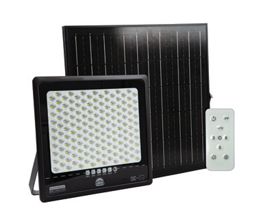 Solar Floodlight & Remote LED 3000lm 6500K, view 2