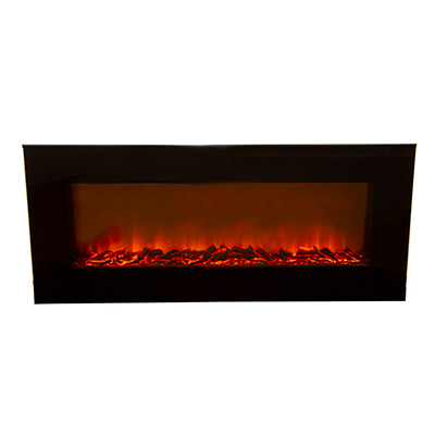 Fireplace Decorative Flat Glass Indoor with Coal 1800W 220-240V