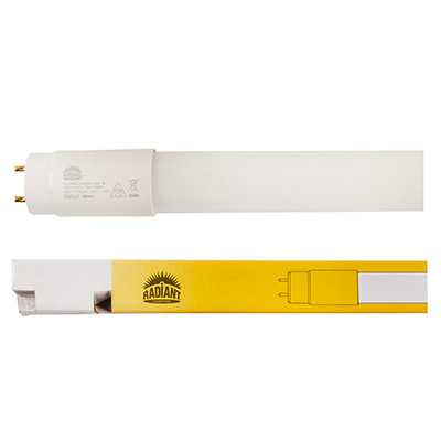 4FT T8 Glass Tube 18W LED G13 4000K Retrofit 1212mm with Fuse