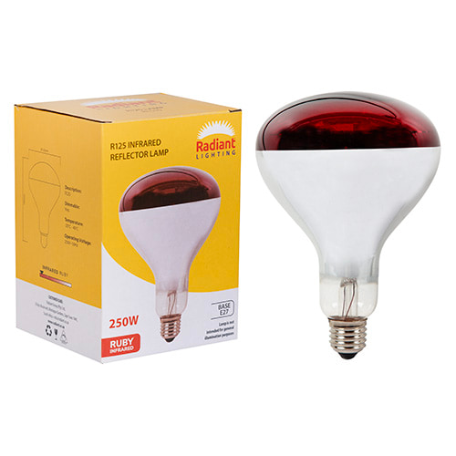 Infrared R125 E27 250w Ruby 3000h