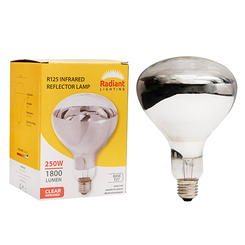 Infrared R125 E27 250w Clear 3000h