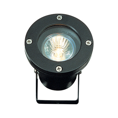 Spotlight Outdoor Die Cast Black MR16 12V